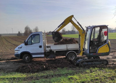 Zdjęcie przedstawiające ofertę Transport wywrotką 3,5t – Łańcut i okolice